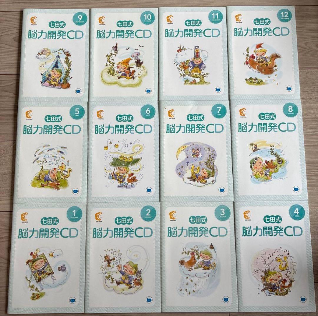 【七田式】脳力開発CD 年中さん くまコース