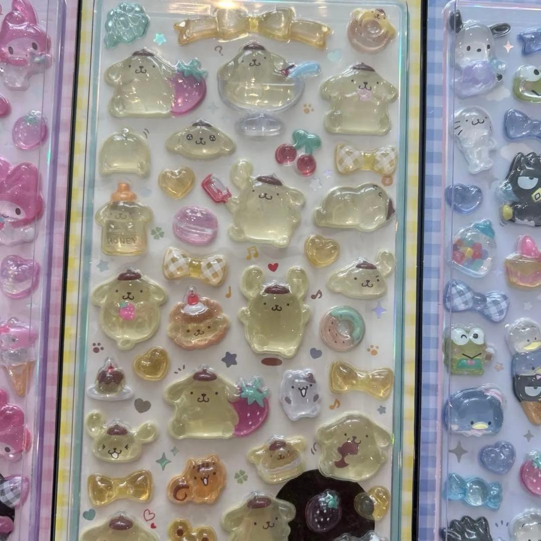 正規品　サンリオ ボンボンドロップシール 7枚セット