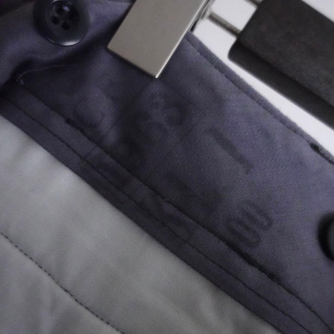 【状態良好】1960s デンマーク軍　ウールメルトン　ワイドトラウザーズ　グレー