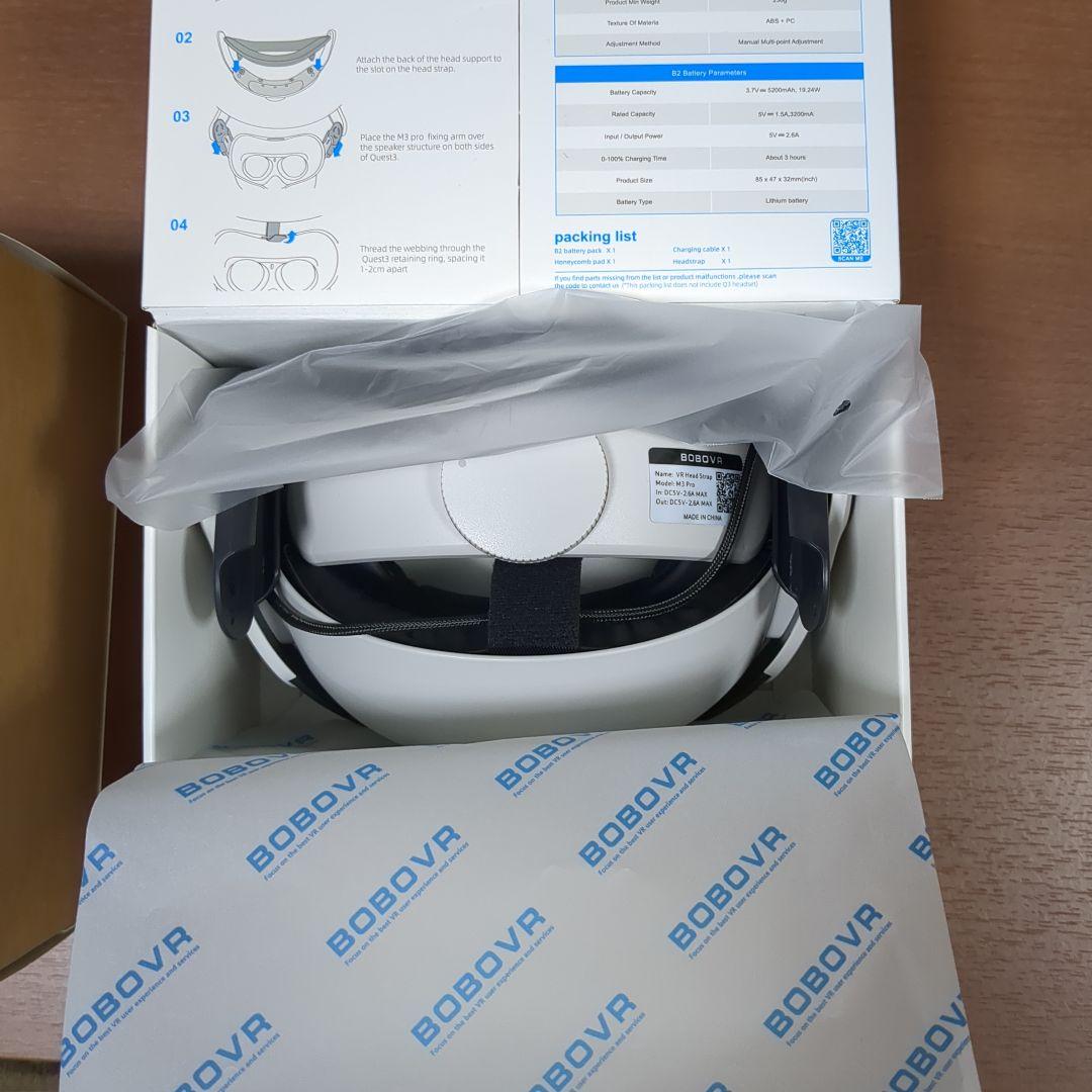 その他  Quest 3 512GB + BOBOVR M3 PRO