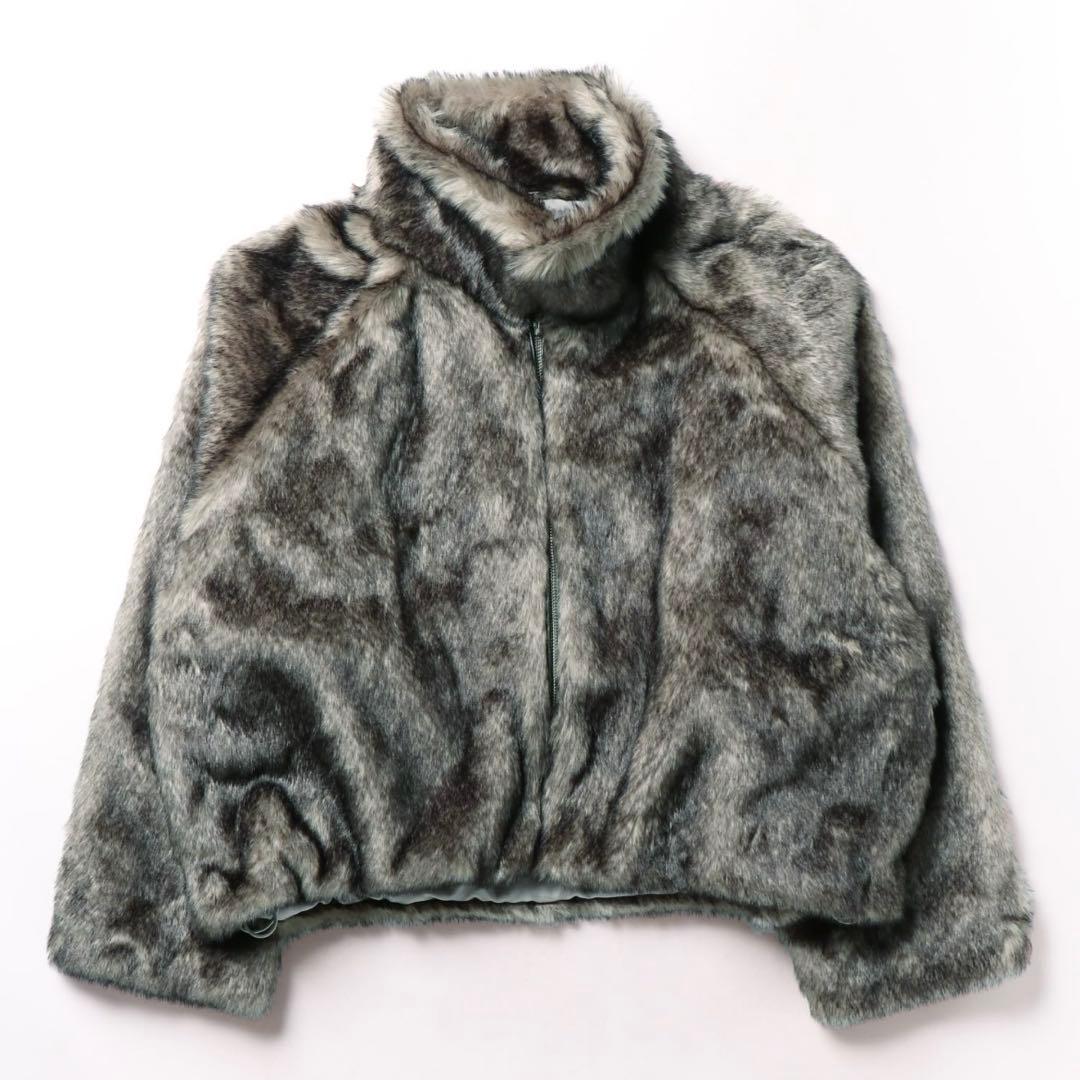 【美品】最安値　MURUA フェイクファージャケット　ファーブルゾン