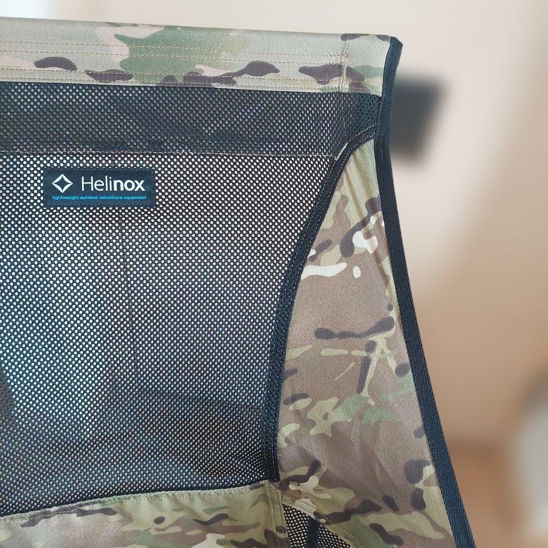 廃盤希少品 Helinox キャンプチェア マルチカモ 迷彩