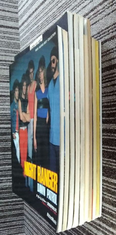 ナイトレンジャー 楽譜 スコア Night Ranger 10冊 まとめ売り