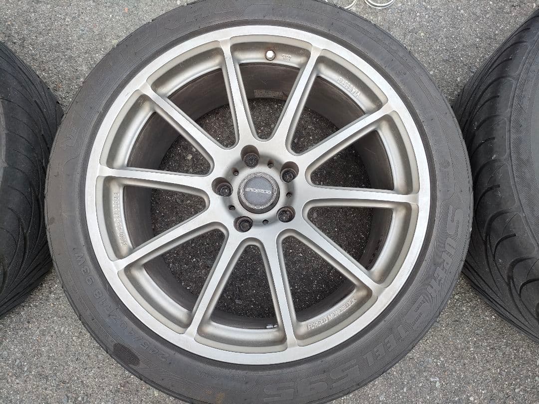 憂白 RAYZ prodrive GC-10E 18インチ 4本セット