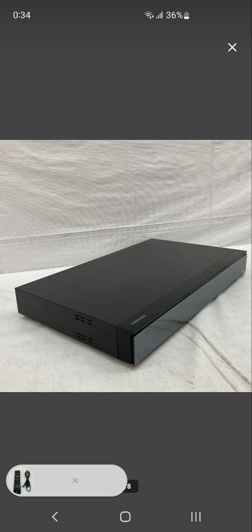 TOSHIBA REGZA DBR-4KZ400 Blu-ray 2022年製