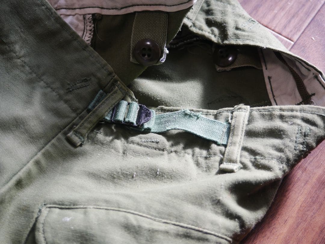 美品 US ARMY M65 field pants 70s カーゴパンツ 実物