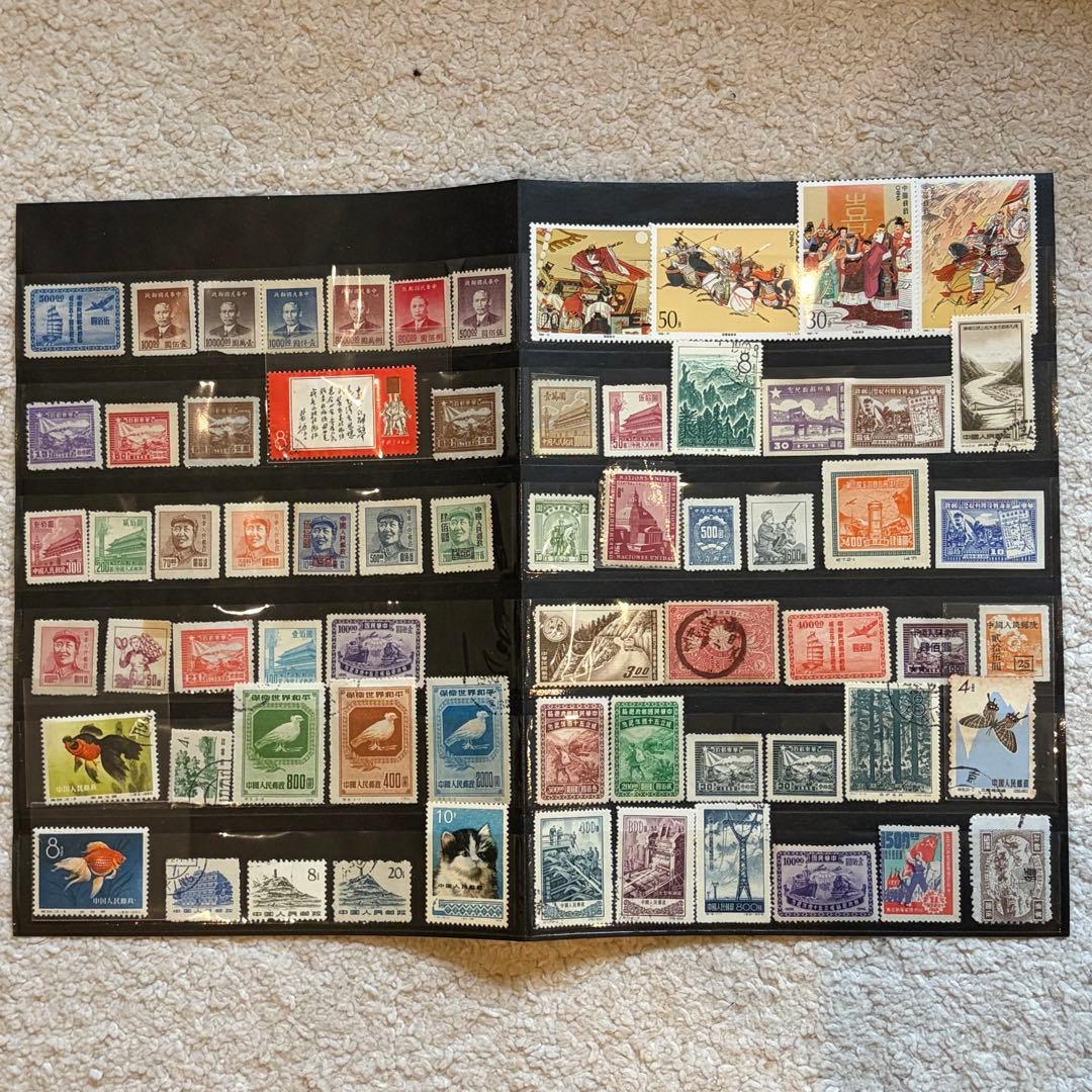 中国切手　色々まとめ売り⑤