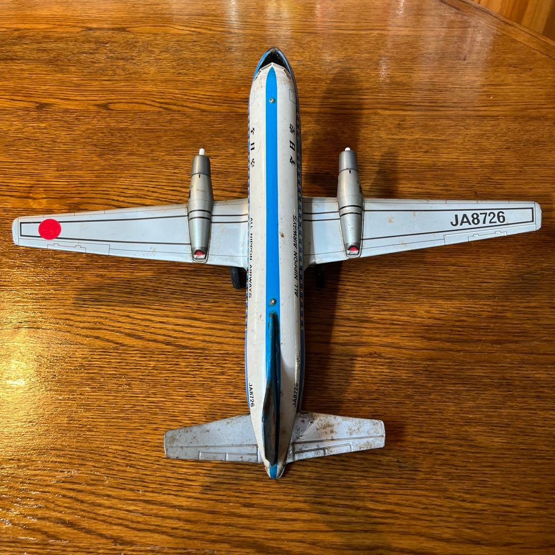 貴重　レア　全日空YS11 モヒカン　ブリキの飛行機