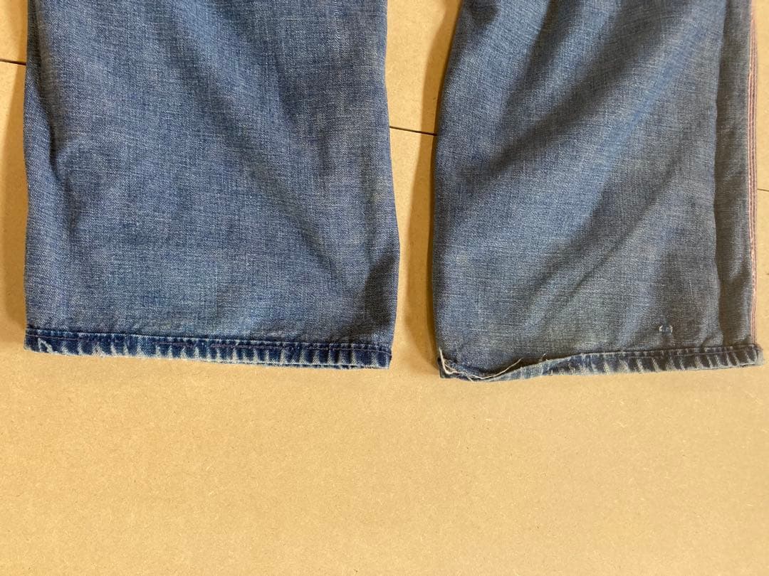 ビンテージ　ビックマック　ペインターパンツ　縦落ち　デニム　レア　古着　USED