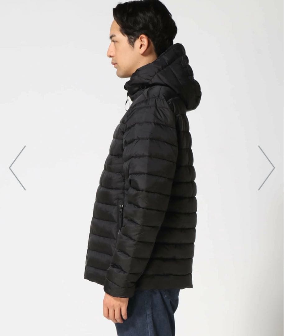 【希少レア】ꕥ新品未ꕥリサイクル フード付き パファージャケット黒