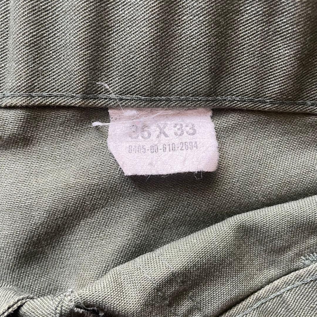 80s ベイカーパンツ 綿ポリ L 36×33