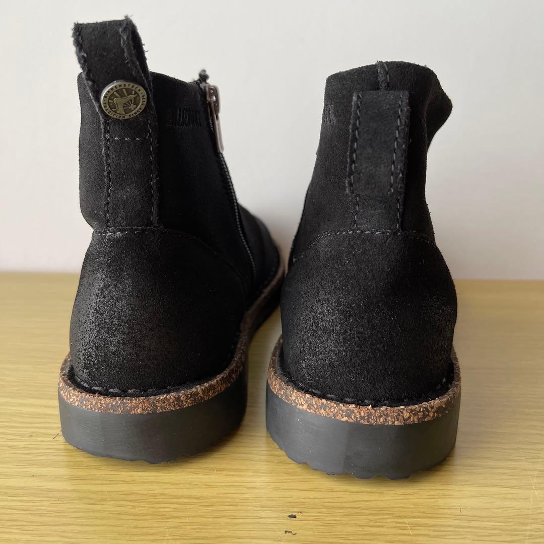 【BIRKENSTOCK 】MELROSE スエードレザー　ブラック 24cm