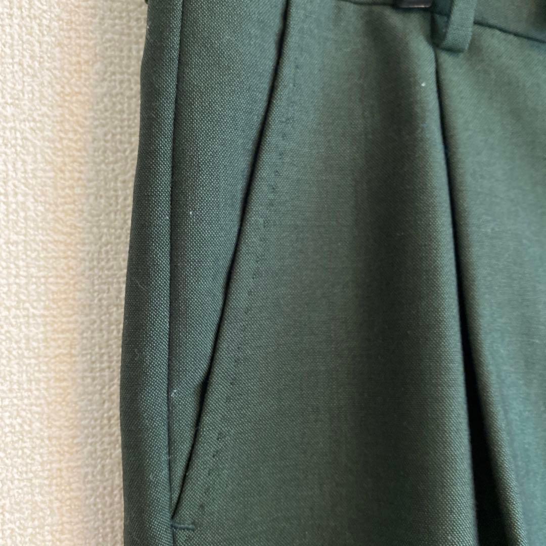【値下げしました】ワコマリアグリーンパンツ