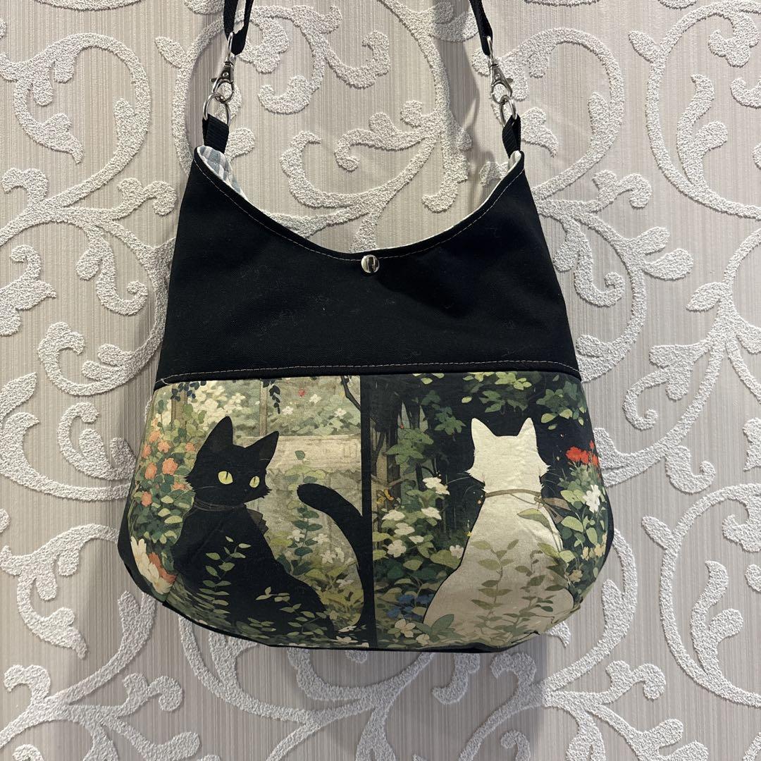 紅卯夜様♡オーダーページ♡猫柄ショルダートートバッグ