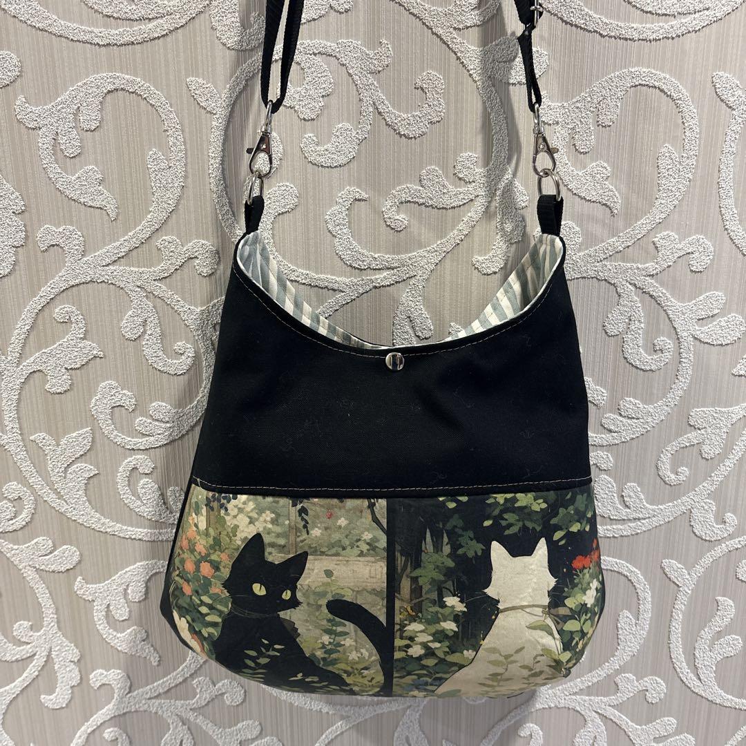 紅卯夜様♡オーダーページ♡猫柄ショルダートートバッグ