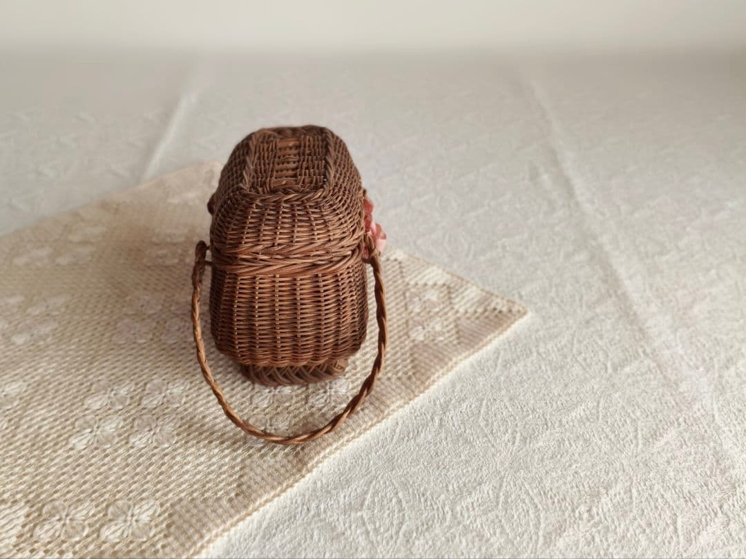 * antique doll panier ❀ * 小さなバスケット カゴ