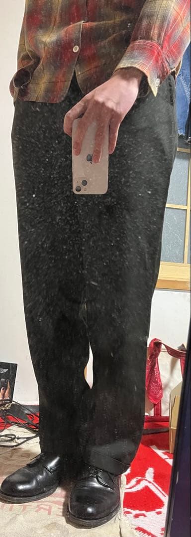 う*ー様 special 50s ブラック レーヨンギャバジン ヴィンテージ ス