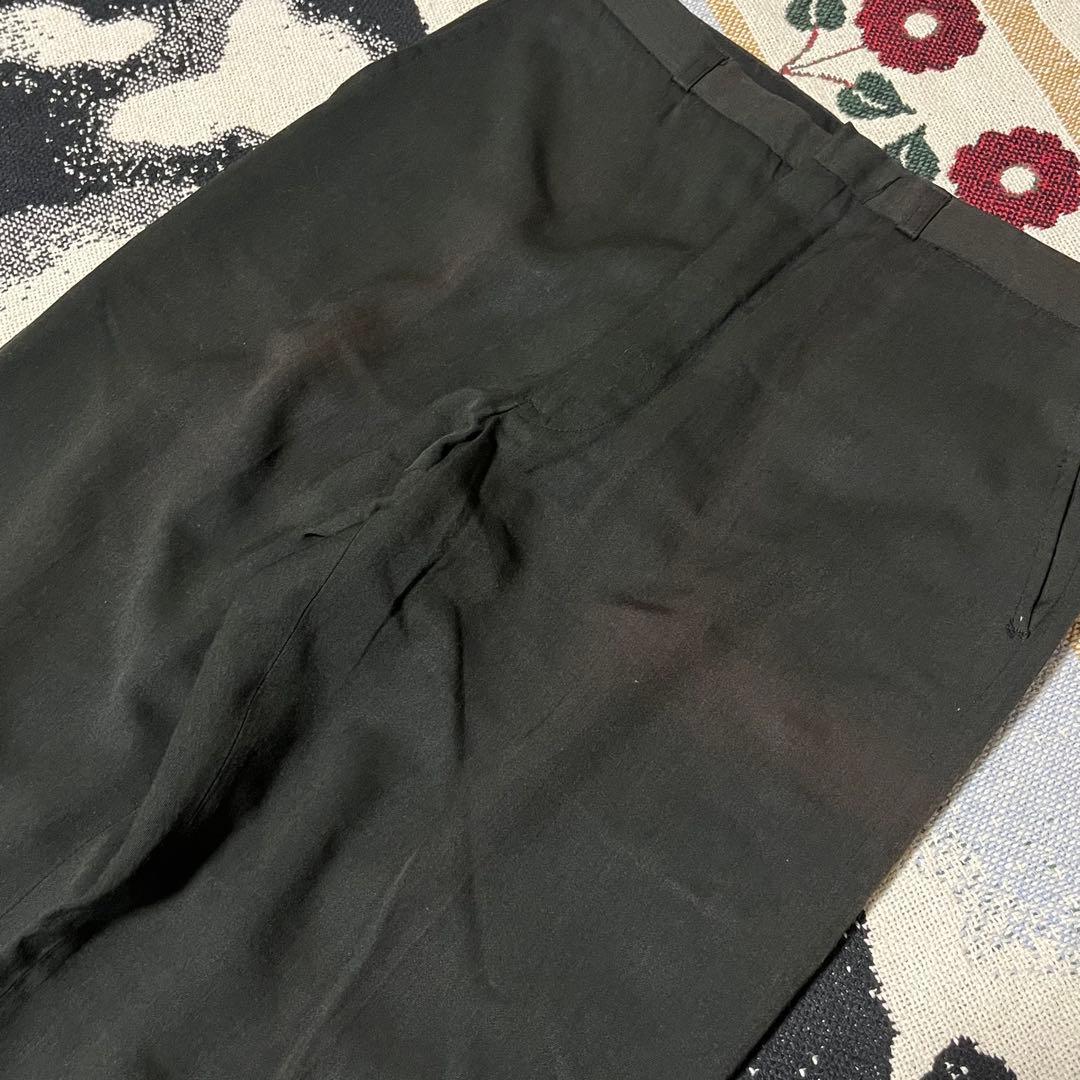 う*ー様 special 50s ブラック レーヨンギャバジン ヴィンテージ ス