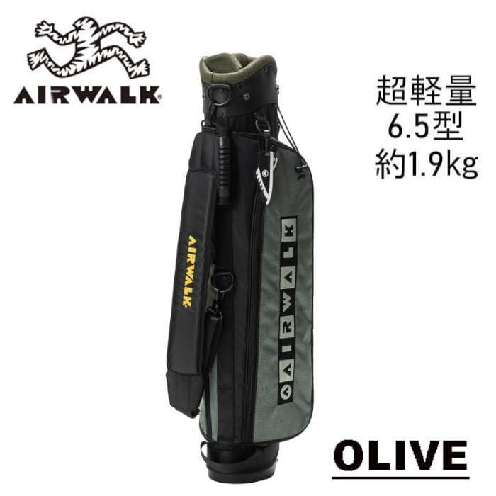 新品 AIRWALK エアーウォーク スタンドキャディバッグ フード付き OL