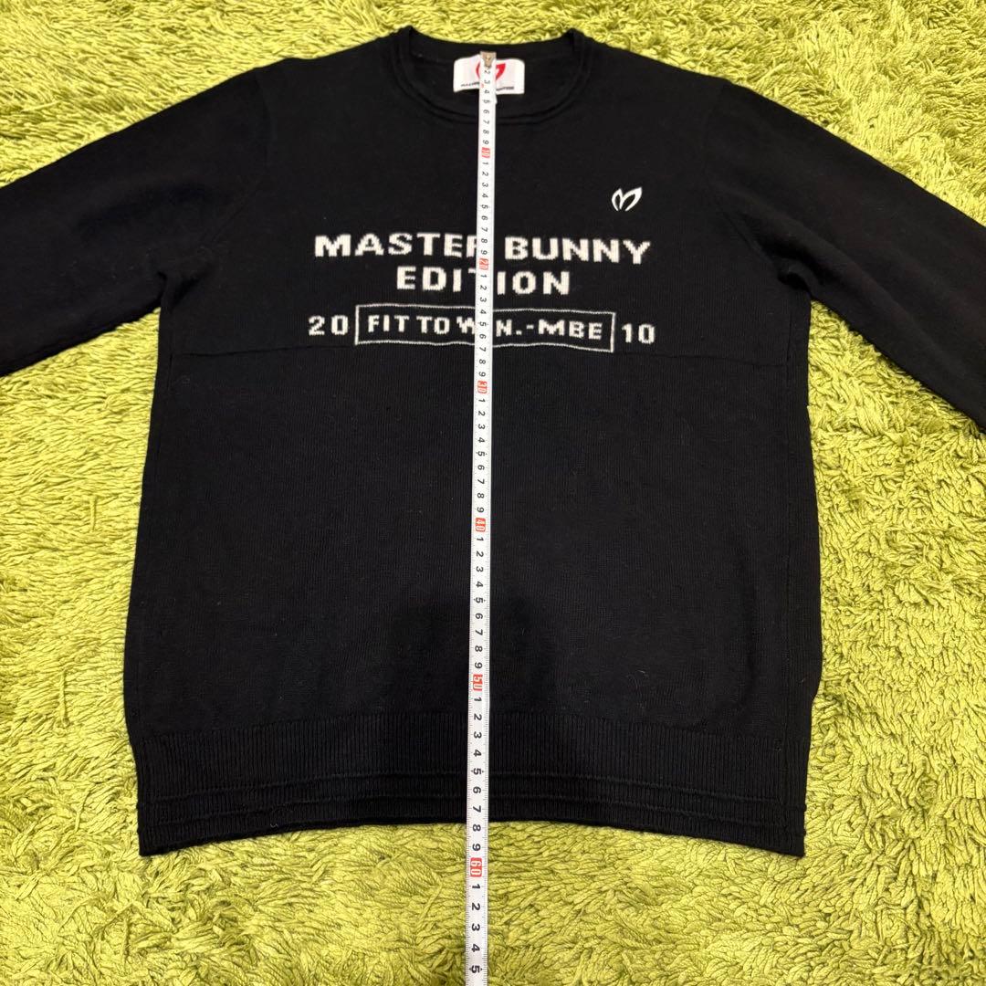 マスターバニーエディション ニット セーター ブラック 黒 サイズ1 （M）