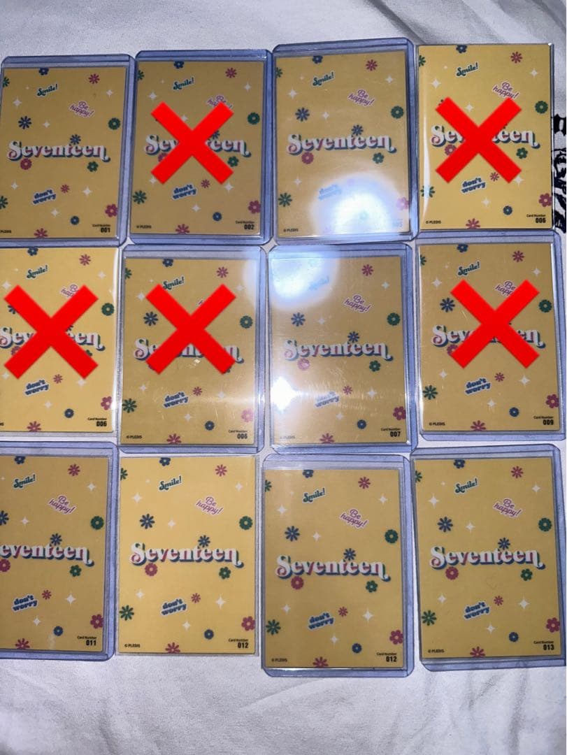 seventeen hanabi トレカ　一律333円