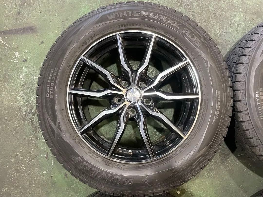 225/65R17 DUNLOPスタッドレスタイヤホイール