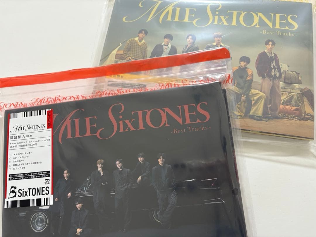 MILESixTONES初回AB※ ICカード、ステッカー、ポストカードなし