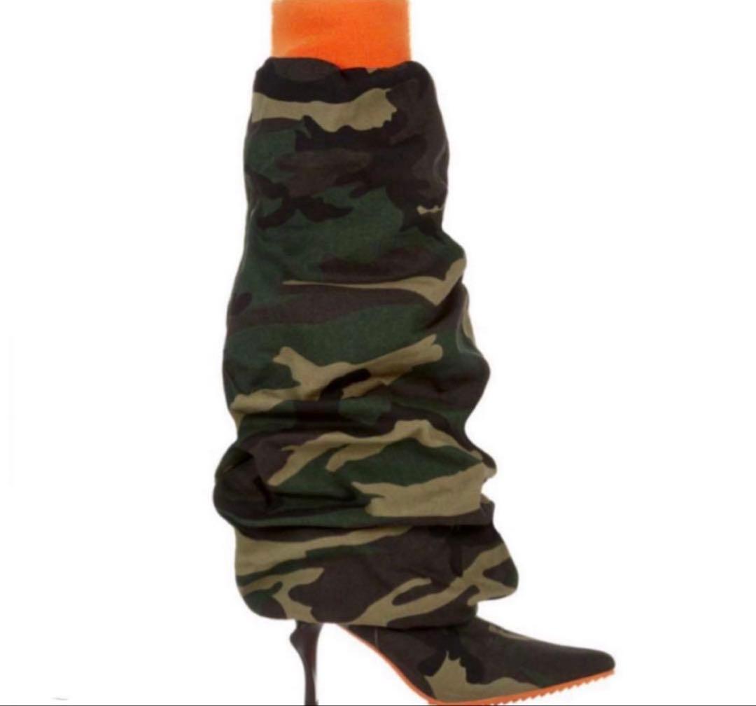 yello 迷彩 ブーツ