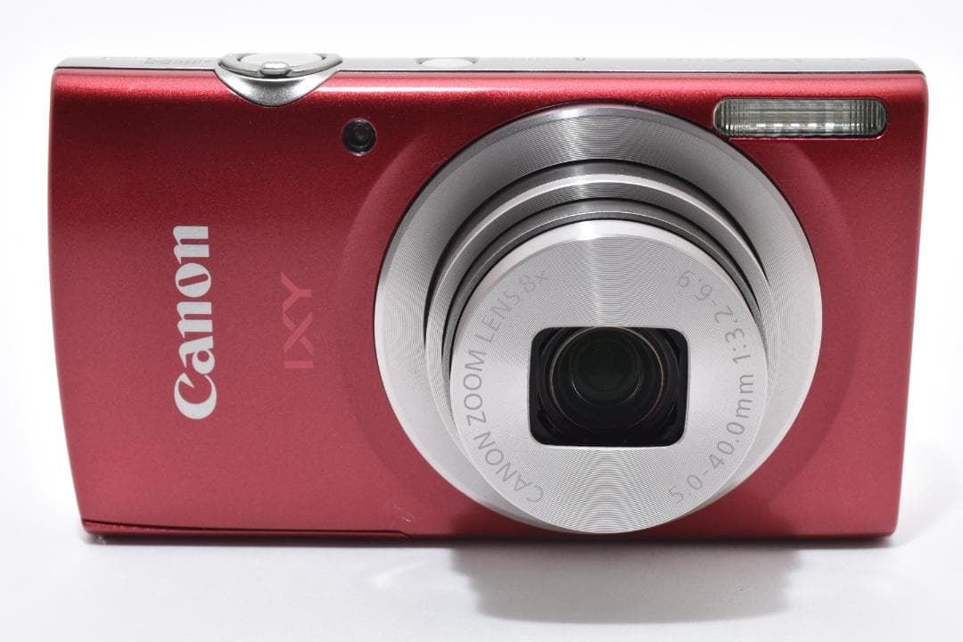 超美品 Canon IXY200 コンパクトデジタルカメラ レッド キヤノン