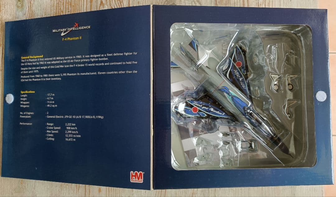 美品　ホビーマスター　F-4EJ 改ファントム 301.302飛行隊　4点セット