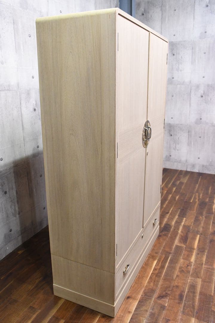 EAC73 最高級 加茂桐箪笥 伝統工芸士 頓所芳男 着物箪笥 和箪笥