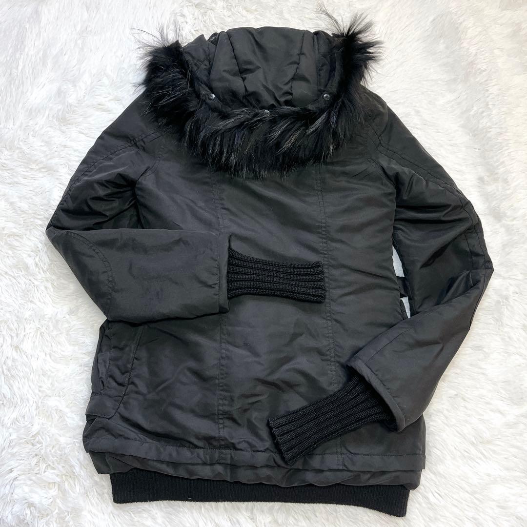 SLY N3B ダウン ボアライナー ラクーン 中綿 黒 ミリタリー y2k