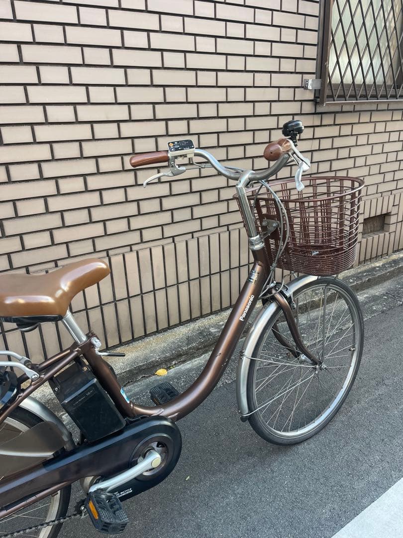 8ahパナソニック電動アシスト自転車24インチ変速なし