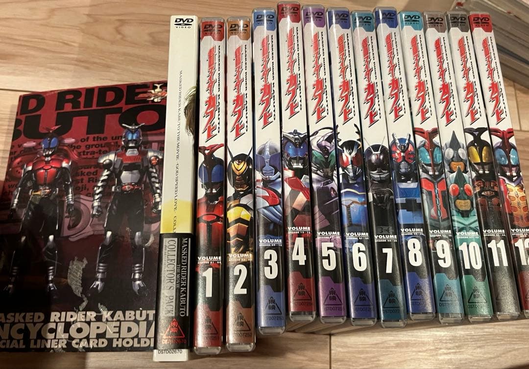 仮面ライダーカブトシリーズ DVD 全巻セット　+ 劇場版　セット