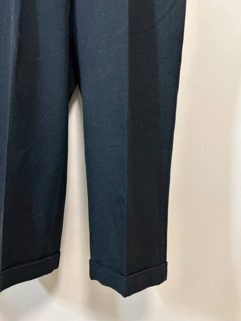 Y's 黒 スラックス ポケット付き