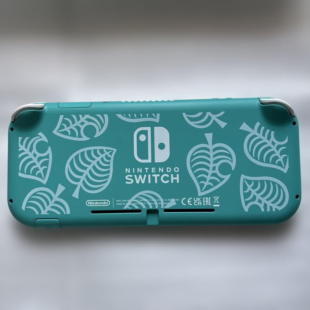 スイッチライト本体 あつまれどうぶつの森セット まめきち&つぶきちアロハ柄