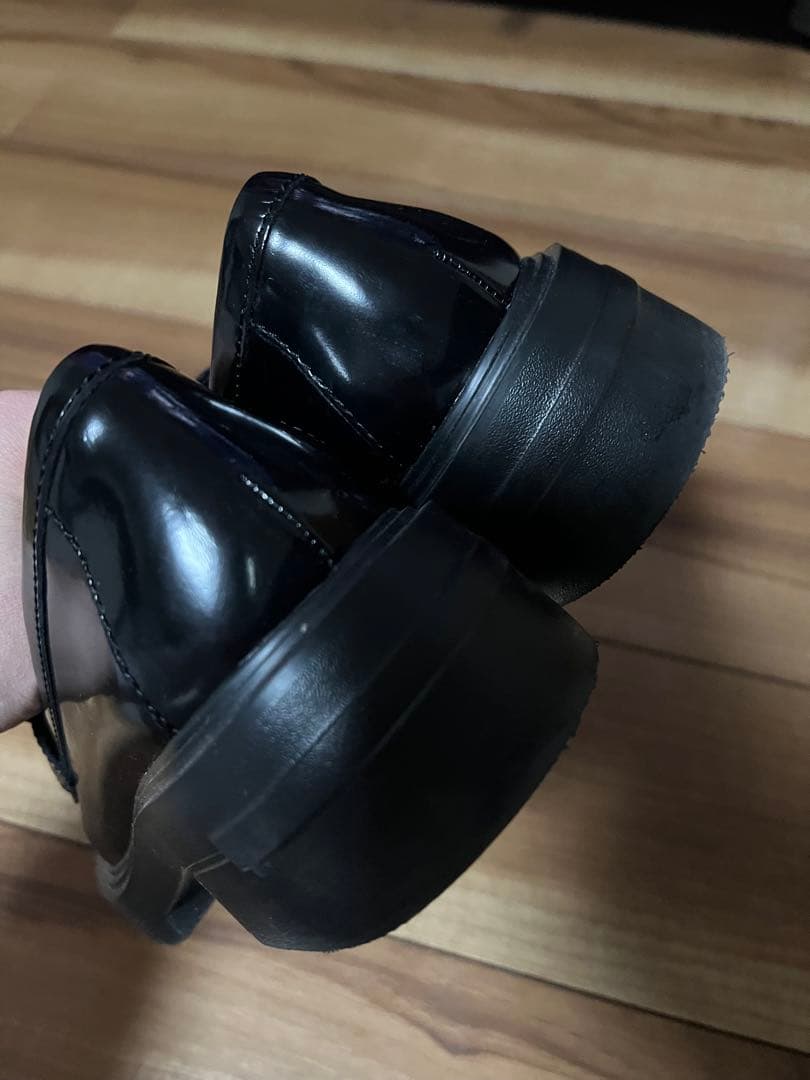 スタッカート　ダイスタンクソールローファー　ブラック 24.5センチ