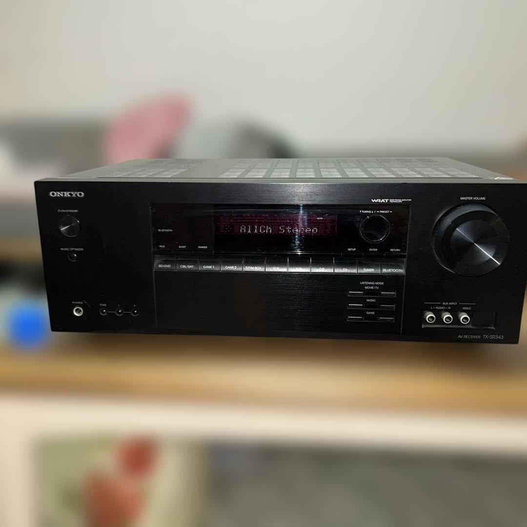 アンプ ONKYO TX-SR343 AV RECEIVER