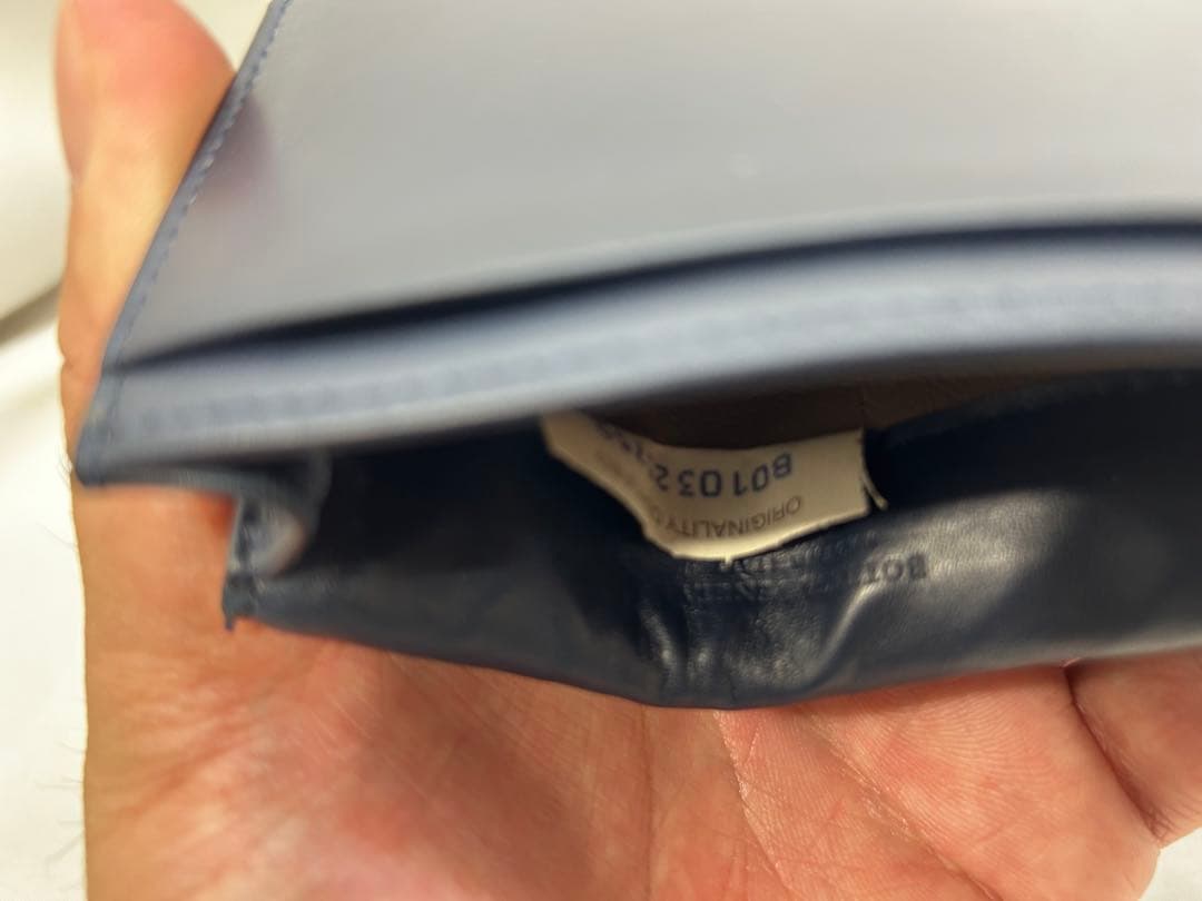 【BOTTEGA VENETA】編み込みレザー名刺入れ