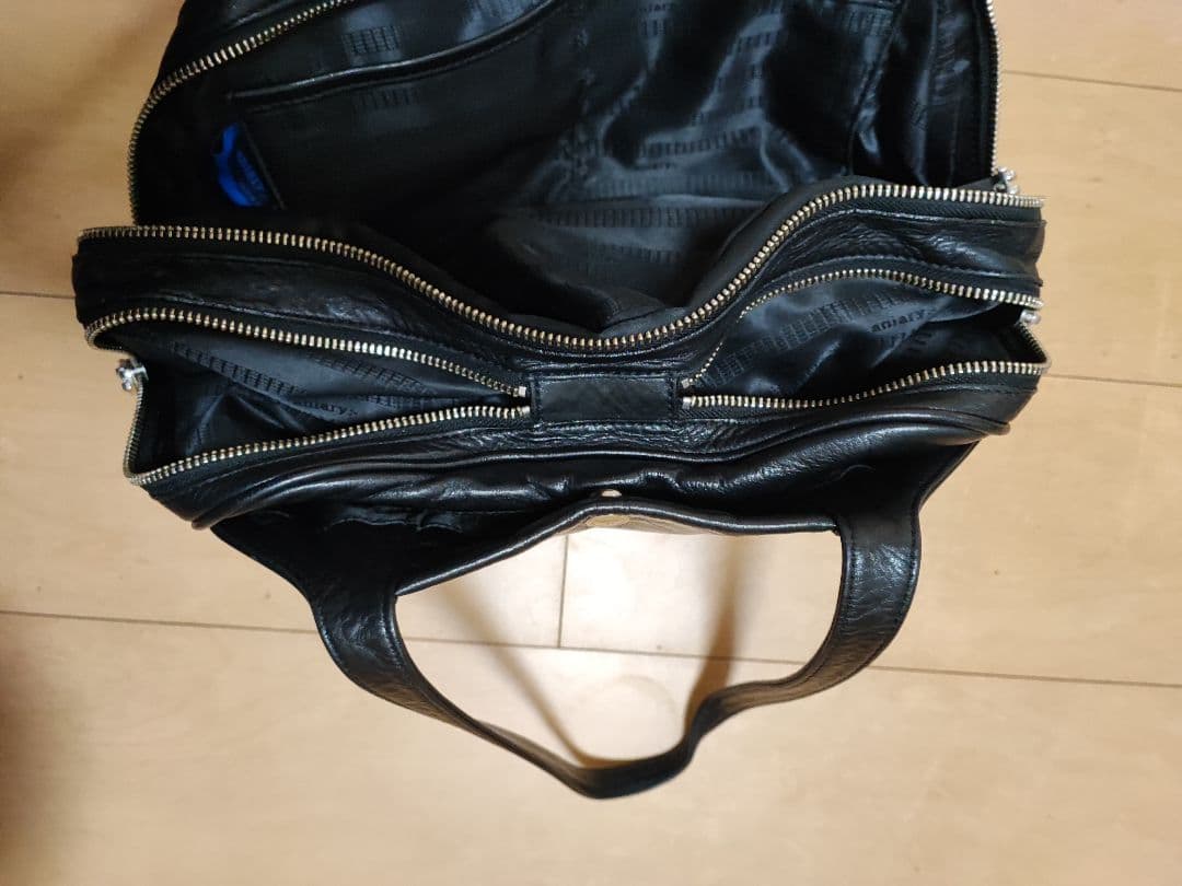 アニアリ　ミニボストンバッグ　ブラック