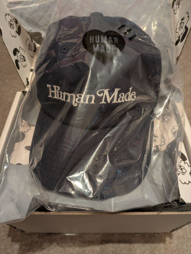 HUMANMADE×GirlsDon'tcry　ネイビーキャップ