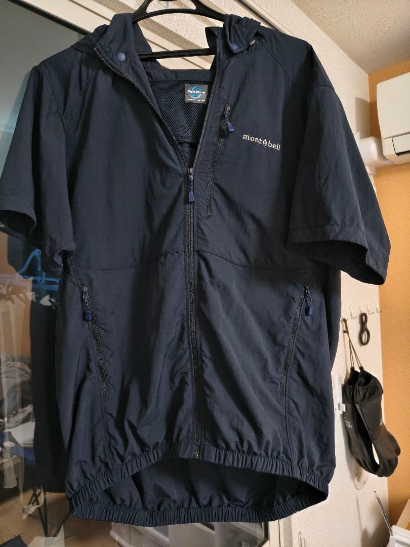 モンベル　ファンブロー空調服一式 ネイビー Lサイズ 冷却パック付き