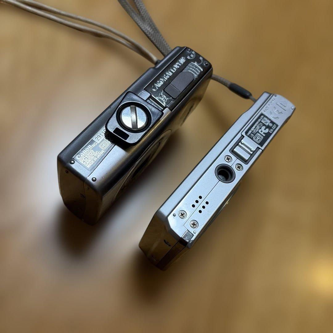 ジャンク２台　EXLIM EX-Z27　＆　IXY pc1209