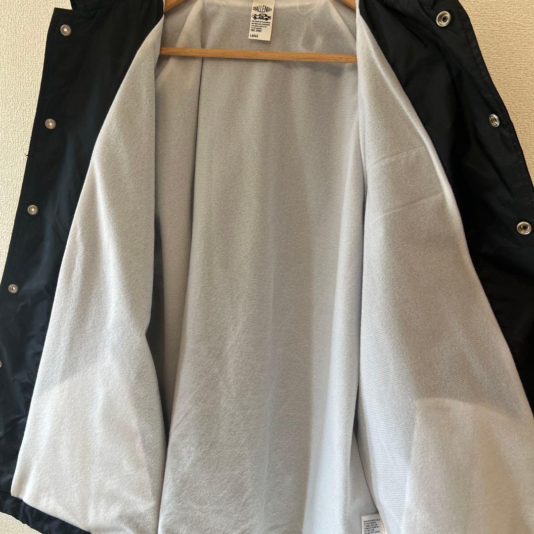 CHALLENGER ブラック コーチジャケット　L