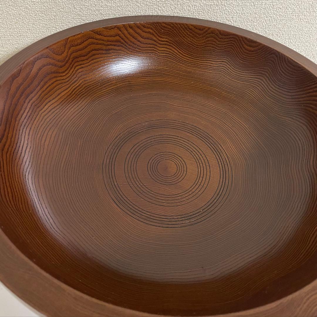 天然木製　こね鉢　手打ち道具