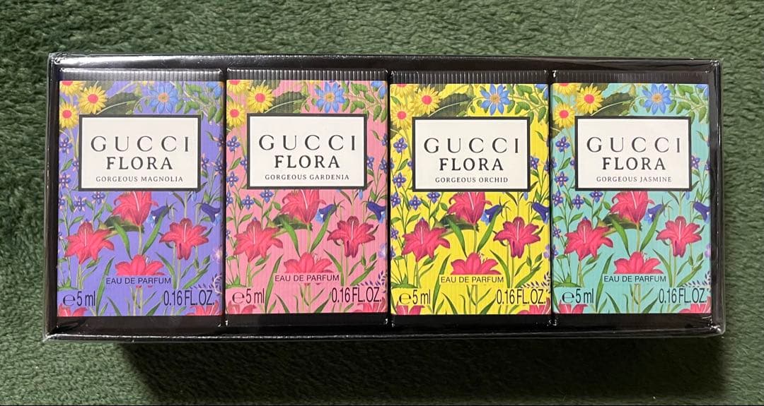 GUCCI FLORA 香水セット 5ml x 4本