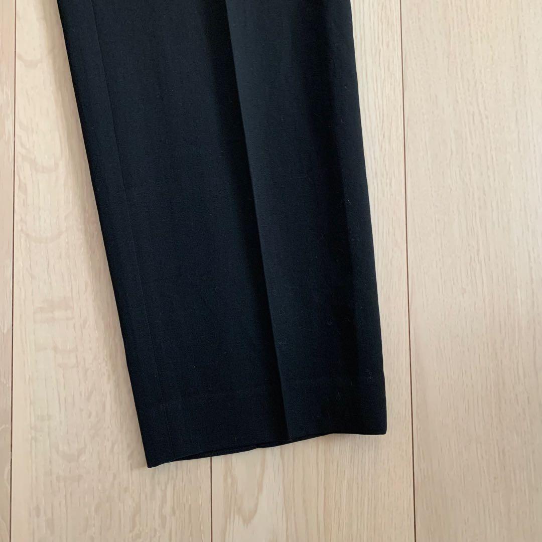美品　コムデギャルソン　ウールスラックス　BLACK 2008年製　Ｓ