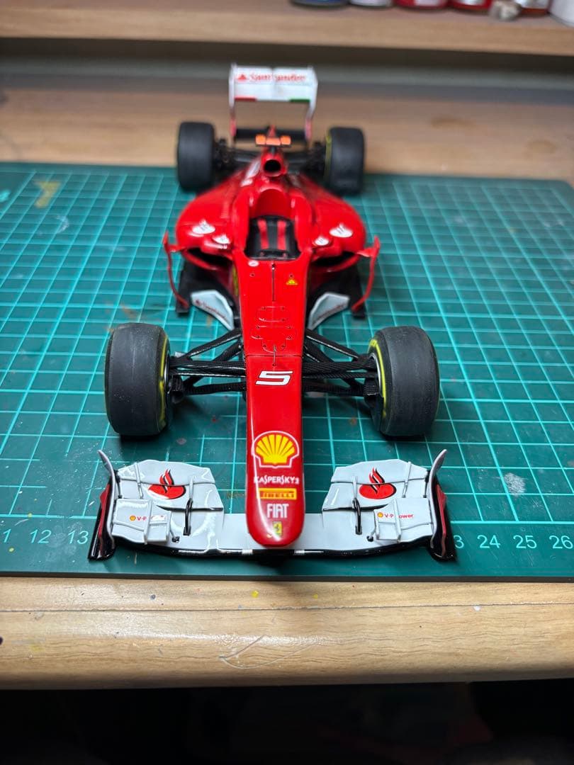 1/20 フェラーリ 150°イタリア 日本GP アロンソ仕様　完成品　フジミ
