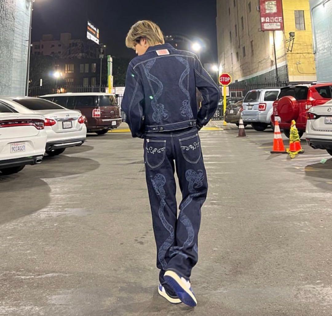 Charles Jeffrey LOVERBOY デニムジャケット Gジャン