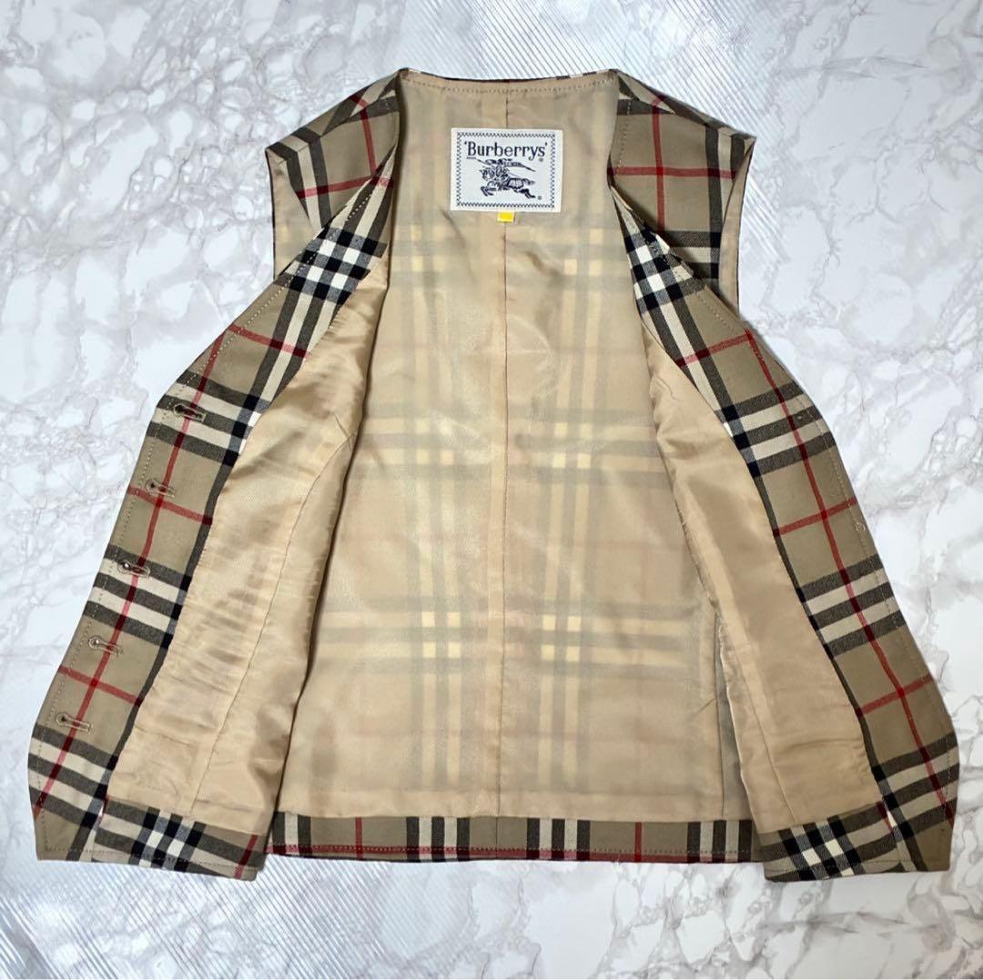 Burberrys バーバリーズベスト ノバチェック ベージュ